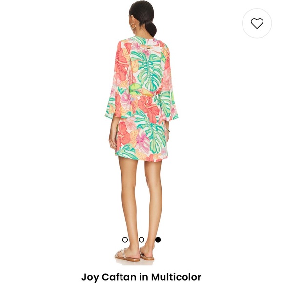 NWT Maaji Kaftan or Swim Coverup with long flared sleeves - Picture 4 of 5